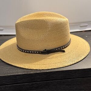 Stylish Tan Fedora Hat
